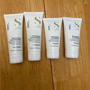 Alfaparf illuminating diamond shampoo, and conditioner